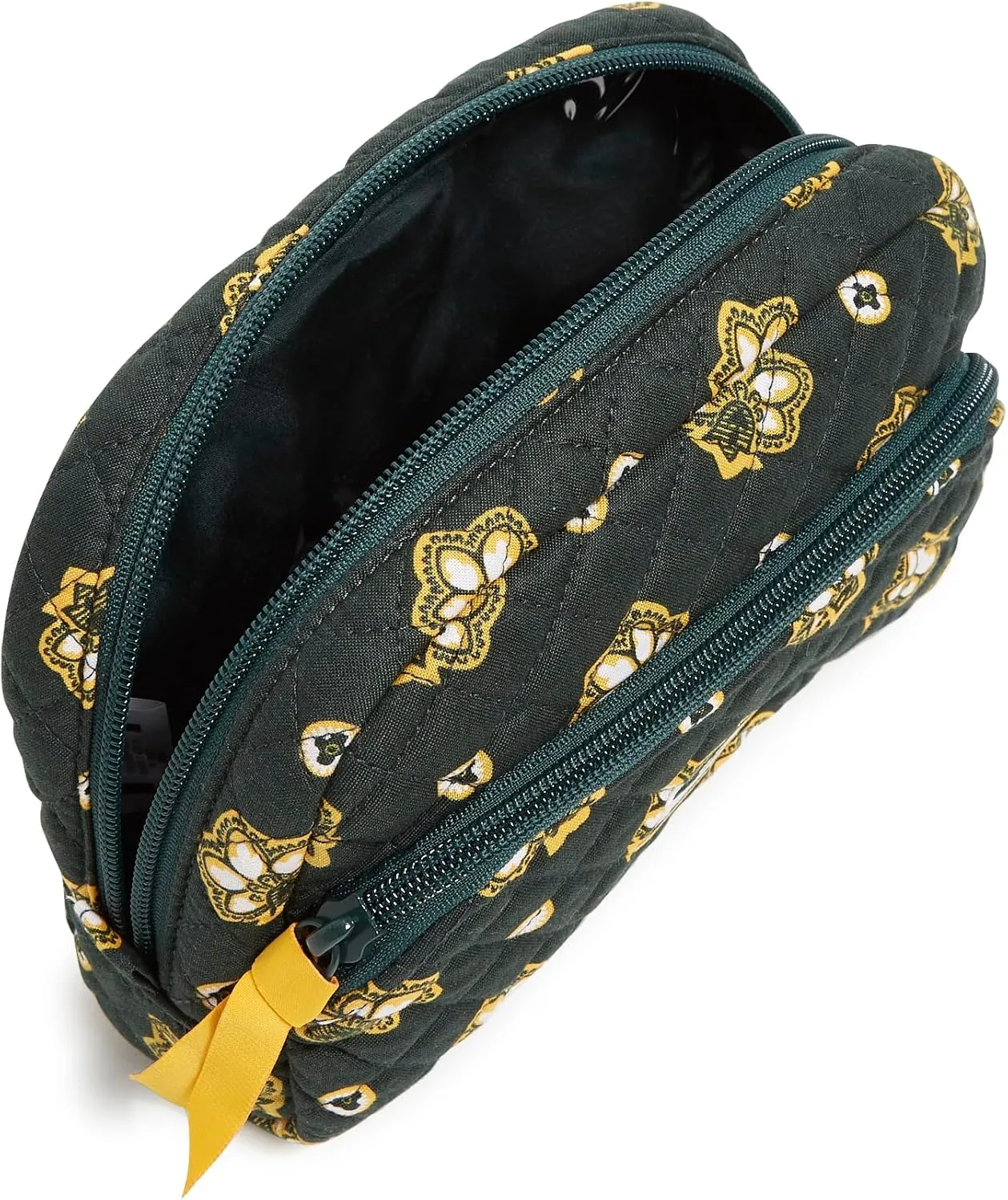 Vera Bradley Women's Cotton NFL Medium Cosmetic Makeup Organizer Bag (Multiple Teams Available)