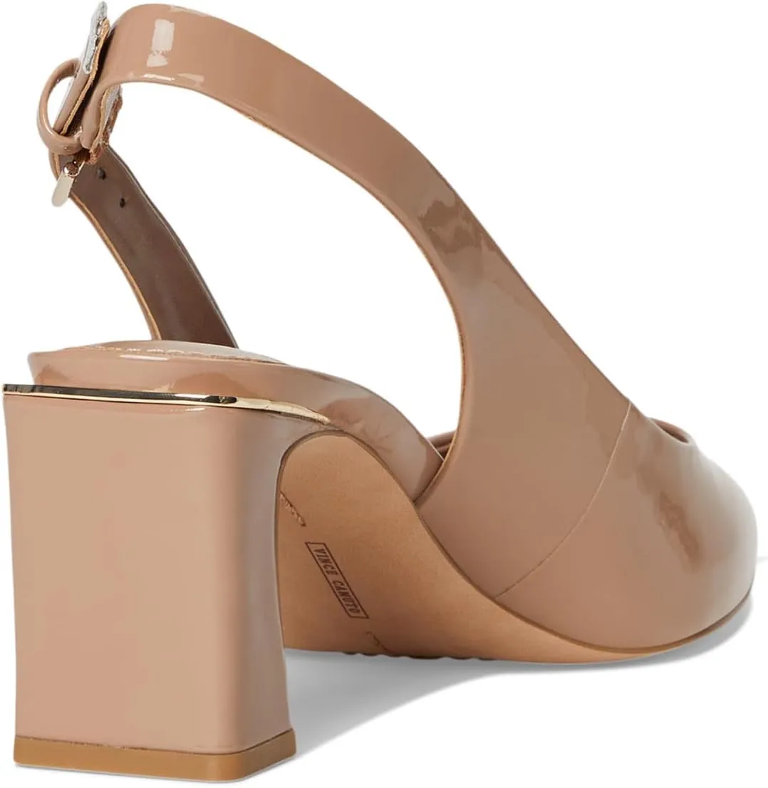 Vince Camuto Women's Hamden Buckle Slingback Pump