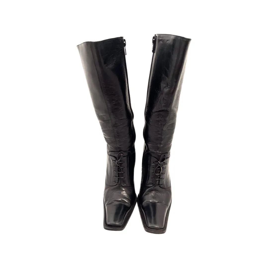 Vintage leather boots