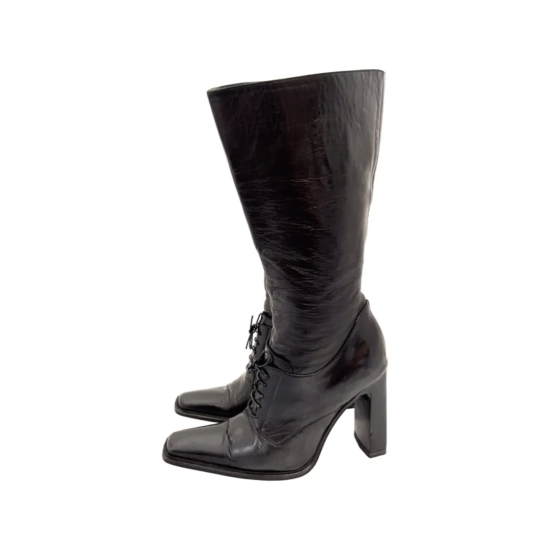 Vintage leather boots