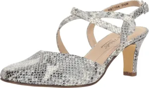 Walking Cradles Rosie Silver Multi Snake Print 7.5 WW (EE)