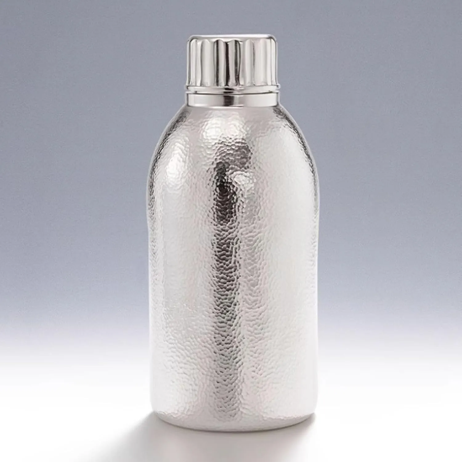 Water Cup, Sterling Silver Water Bottle, Football 999 Pure Handmade Travel Cup, Multi -Purpose Portable Sports Kettle Cup, Portable Sterling Silver Kettle B