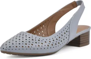 WHITE MOUNTAIN Women's Boronic Low Block Heel