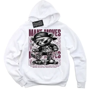 White Viotech Dunks Sneaker Hoodie Make Moves Graphic