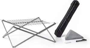 WOLF GRIZZLY GRILL, Compact Backpack Grill; The Perfect Over Fire Grill for Your Next Camping or Backyard Adventure