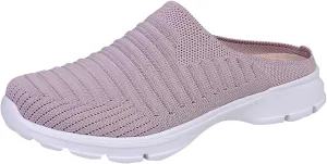 Women's Backless Slip on Mesh Sneakers Shoes Running Shoes for Men High Top Women's Shoes Casual Women Shoes Sneakers Red Tennis Shoe Loafers Dress Shoe