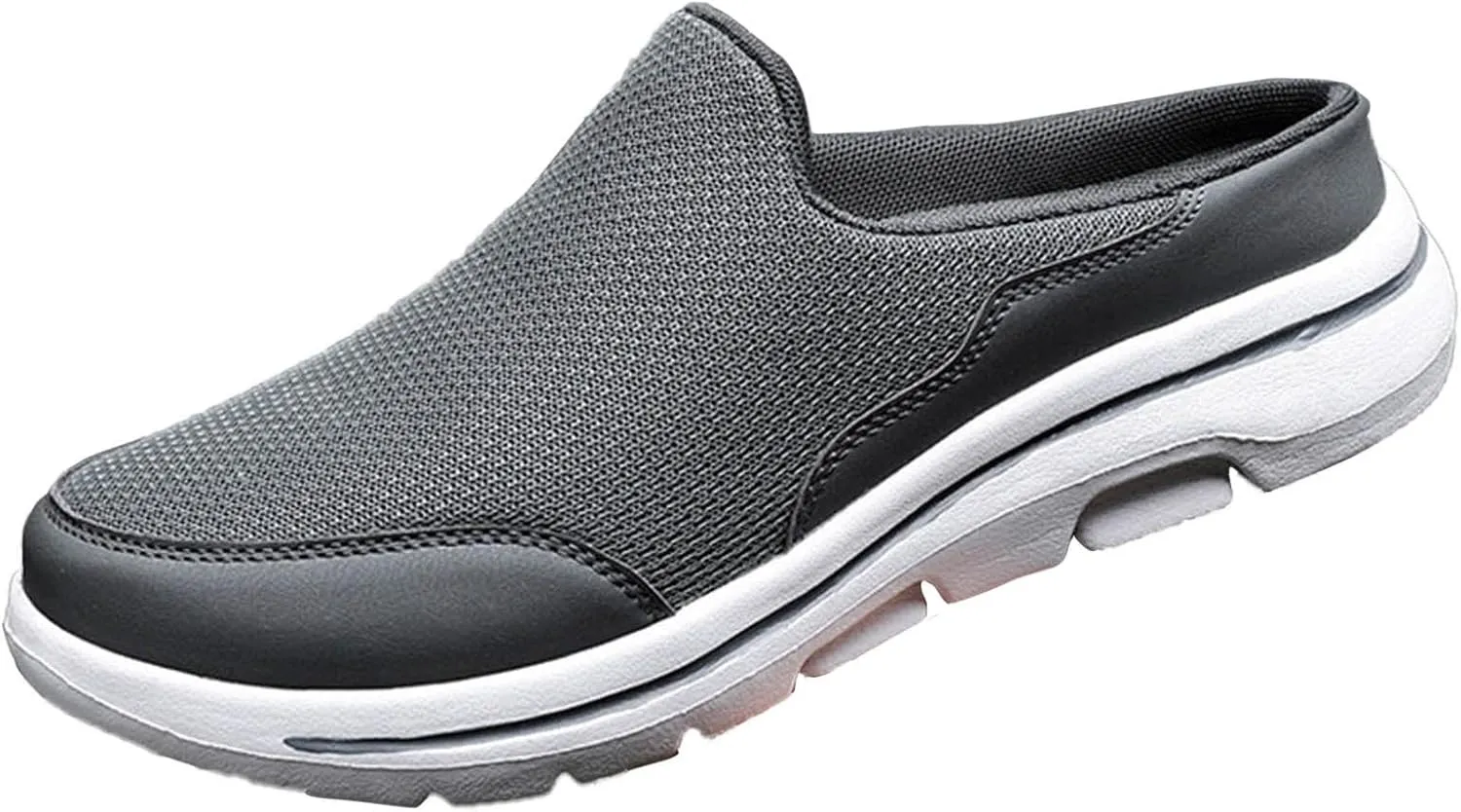 Womens Breathable Mesh Walking Mules Sneakers Non Slip Work Shoes Women Cute Casual Black Shoes White Platform Sneakers Tennis Shoe Loafers Shoe