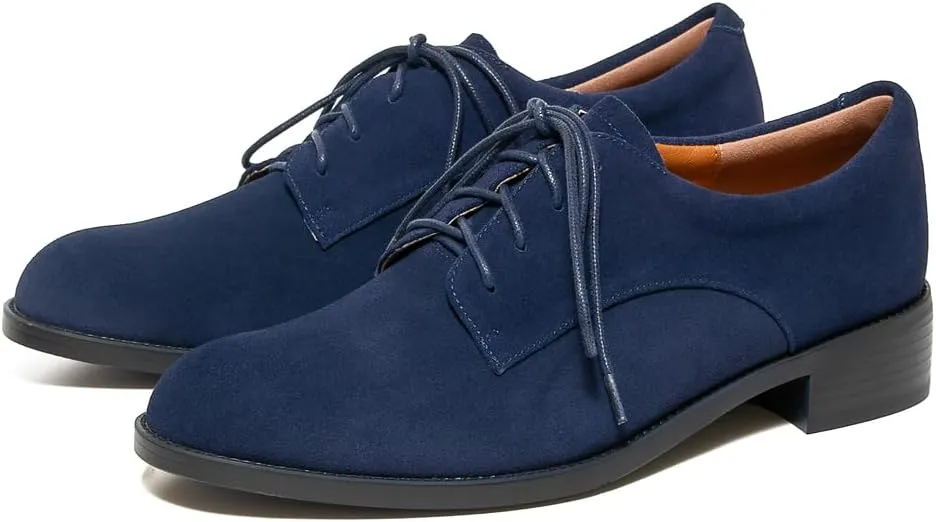 Women's Classic Lace-up Suede Oxford