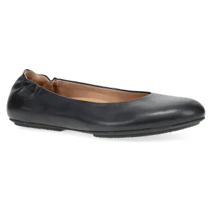 Women's Mollie Nappa Flat - Black