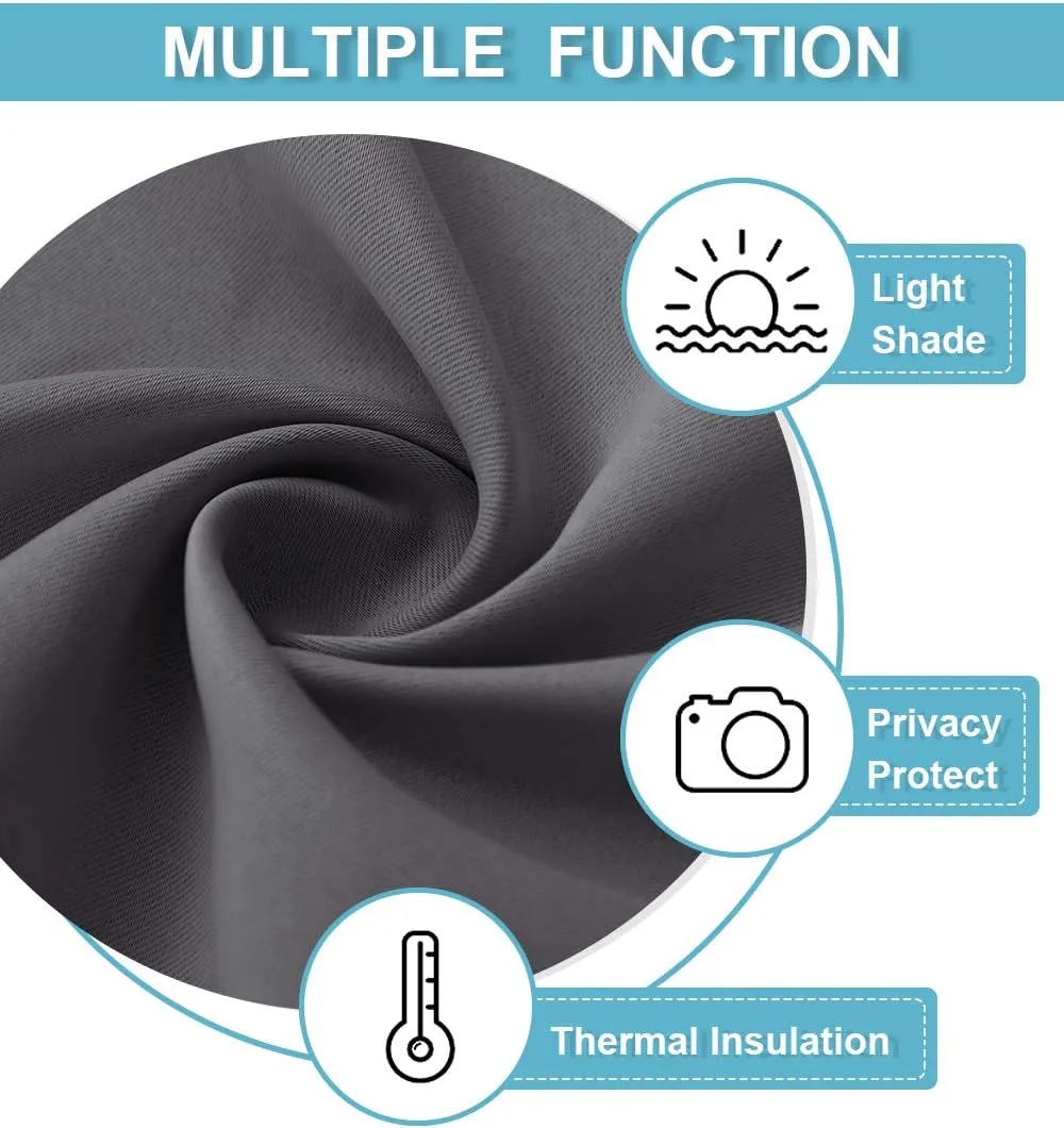XISUNYA Autohesion Curtains, Outer Space Window Curtain Panel, Turning Tunnel Inside Endless Hole Deep Space Print Thermal Lnsulated Room Darkening Small Drapes,47W x54L Inches, for Bathroom Bedroom
