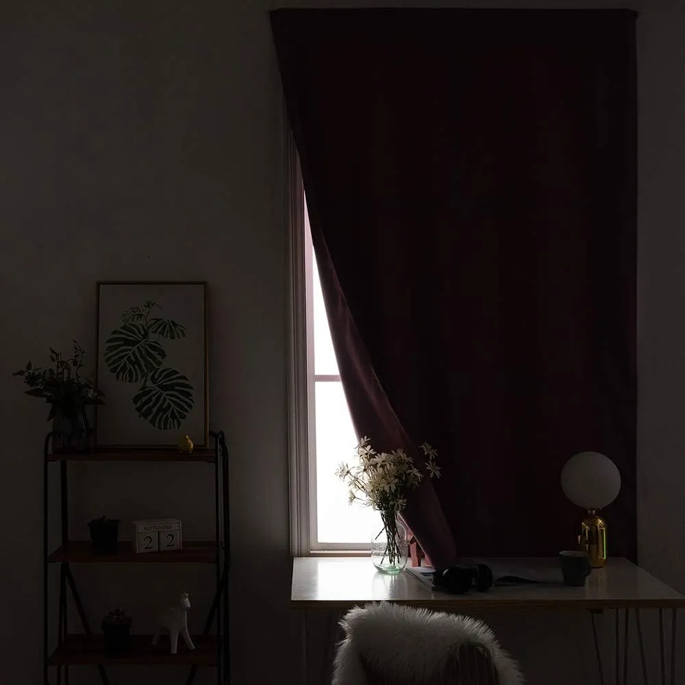 XISUNYA Autohesion Curtains, Outer Space Window Curtain Panel, Turning Tunnel Inside Endless Hole Deep Space Print Thermal Lnsulated Room Darkening Small Drapes,47W x54L Inches, for Bathroom Bedroom