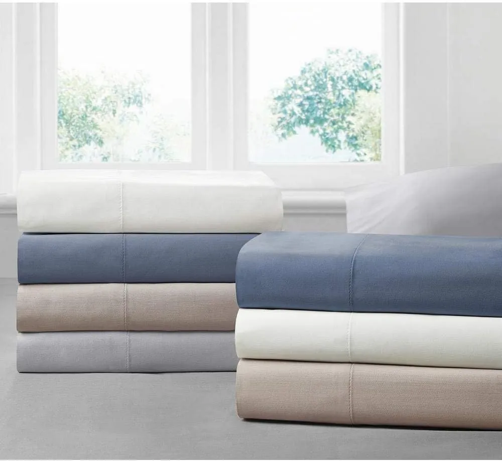 Xtream Fabric 4 Piece Real 800 Thread Count Bed Sheet Set - 100% Egyptian Cotton Ultra Soft Luxury Sheets - Italian Finish Fitted Sheet fits Upto 19” deep Pocket Mattress (King, Chocolate Solid)