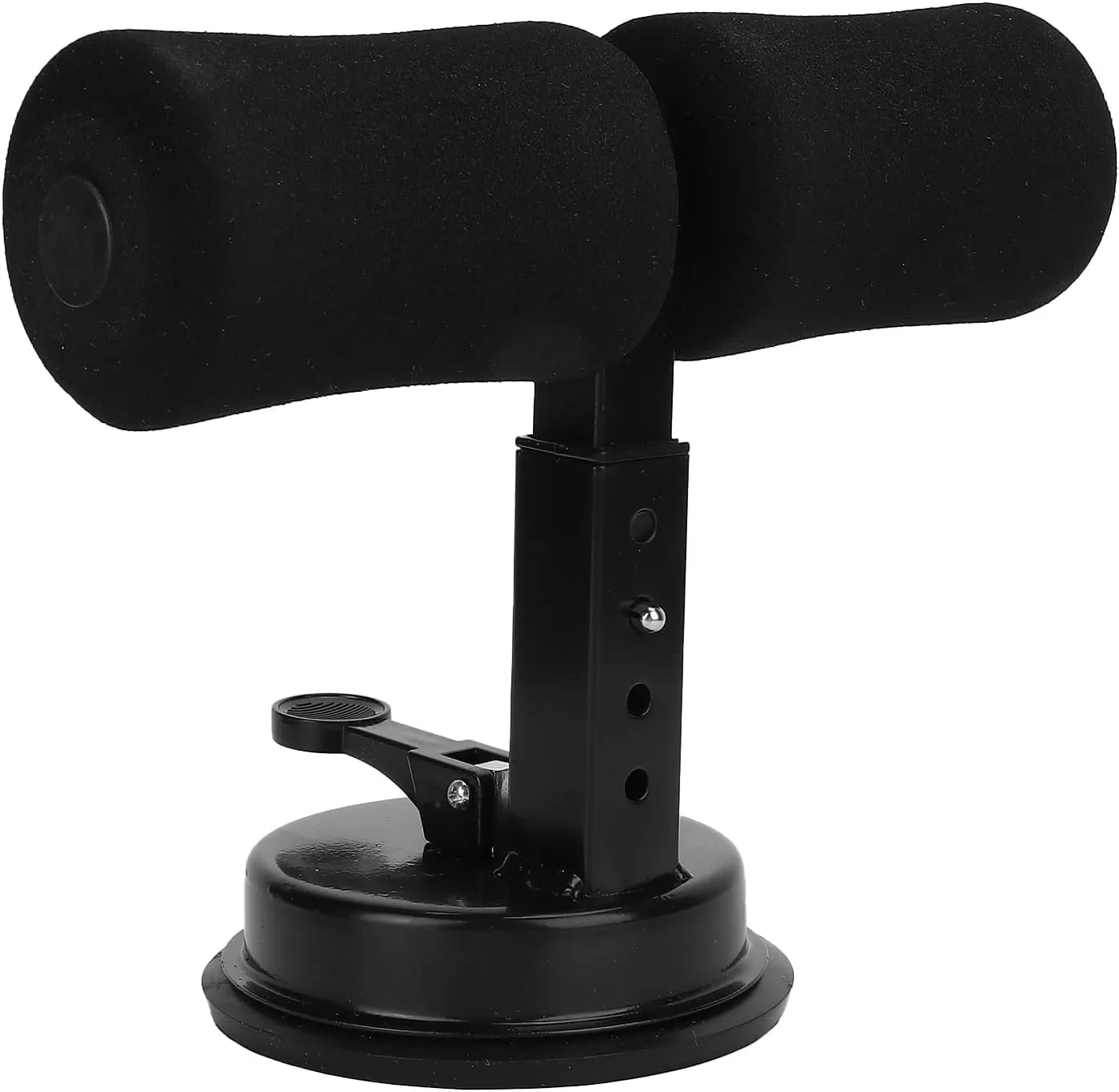 Yinhing Sit Up Bar for Floor, Abdominal Muscle Exercise, Portable Body Shaping Sit‑Up Tool, Sit Up Training Device, Adjustable Sit Up Equipment with Sit-Up Foot Holder(Black)