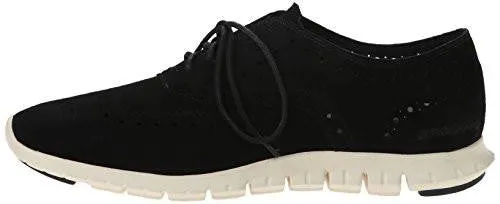 Zerogrand Wing Ox Oxford Black Suede 8 B Us