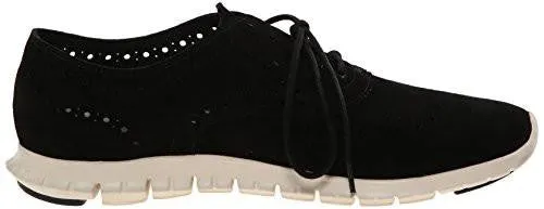 Zerogrand Wing Ox Oxford Black Suede 8 B Us
