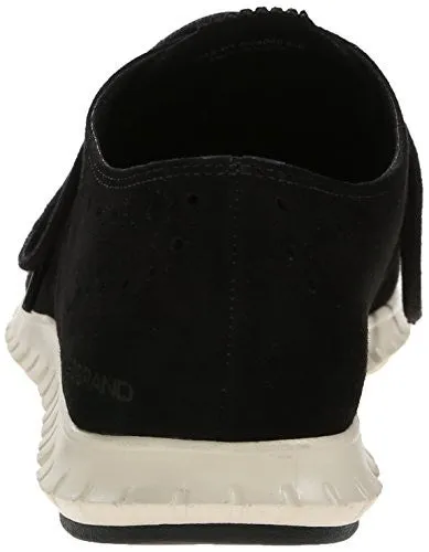 Zerogrand Wing Ox Oxford Black Suede 8 B Us